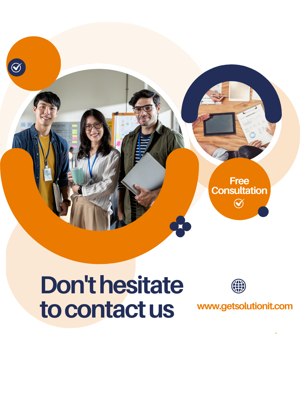 Free Consultation  Don't hesitate to contact us getsolutionit Free Consultation Don't hesitate to contact us getsolutionit