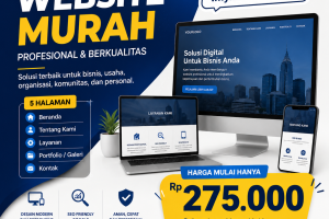 JASA PEMBUATAN WEBSITE PROFESSIONAL